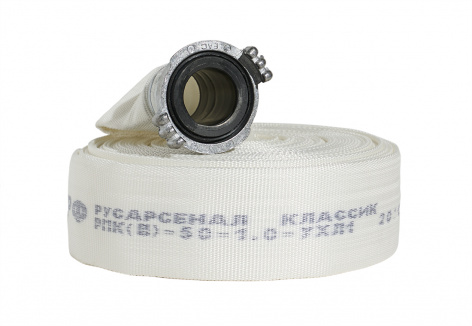 Купить рукав пожарный рпк(в)-н/в-50-1,0-ухл1 в сборе с головками гр-50ал и стволом рс-50,01ал