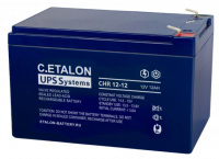 Изображение аккумулятор etalon chr 12-12 12в 12 а∙ч