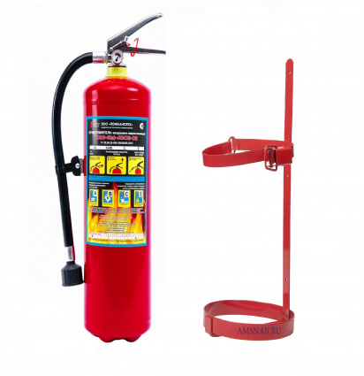 Купить комплект огнетушитель овэ-5 зимний+кронштейн тв5