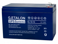 Изображение аккумулятор etalon  gl 12-12 12в 12 а∙ч