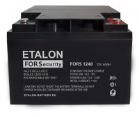 Изображение аккумулятор etalon fors 1240 12в 40 а∙ч